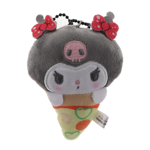 Sanrio Characters Pizza Swaddled Plush Mascot Series K2 Station 3-Inch Key Chain