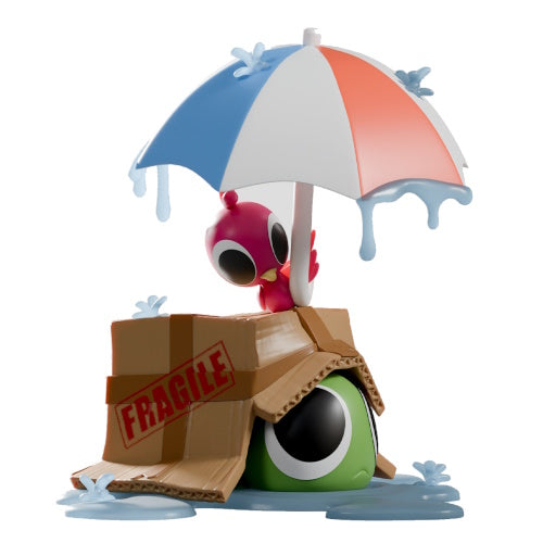 Box Turtle And Bird Figure Series Kaleidos Creative 3-Inch Mini-Figure