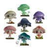 Capkins Mushroom Figure Series Kaleidos Creative 3-Inch Mini-Figure