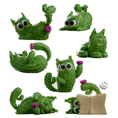 Pricklepuss The Cactus Cat Figure Series Kaleidos Creative 3-Inch Mini-Figure