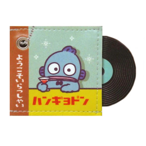 Sanrio Characters Record Shaped Ball Chain K Company 1.5-Inch Collectible Key Chain