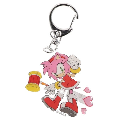 Sonic The Hedgehog Spinning Key Chain Series K Company 2-Inch Collectible