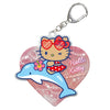 Sanrio Characters Night Party Glitter Key Chain Series Kamio Japan 2-Inch Key Chain