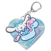Sanrio Characters Night Party Glitter Key Chain Series Kamio Japan 2-Inch Key Chain