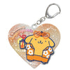 Sanrio Characters Night Party Glitter Key Chain Series Kamio Japan 2-Inch Key Chain