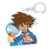 Digimon Adventure Food Sharing Acrylic Key Chain Vol. 01 Kamio Japan 2-Inch Collectible