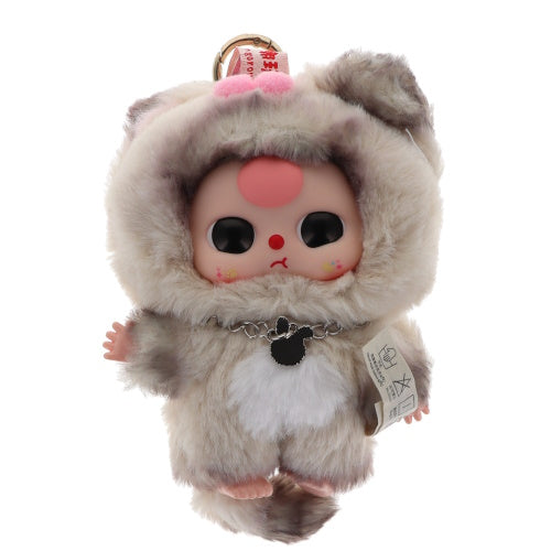 Baby Three Cats And Dogs Series Cureplaneta 4-Inch Plush Doll