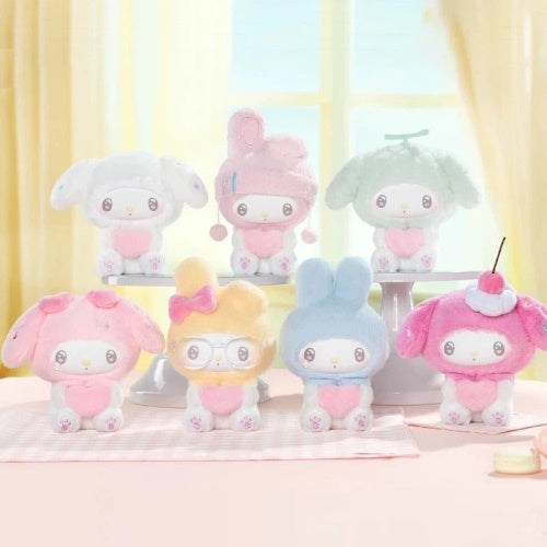 Sanrio My Melody 50th Anniversary Milk Candy Plush Series Toptoy 4-Inch Plush Doll