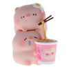 Animal Market x Tian Bao Piggy Calorie Refill Station Quan 3-Inch Mini-Figure