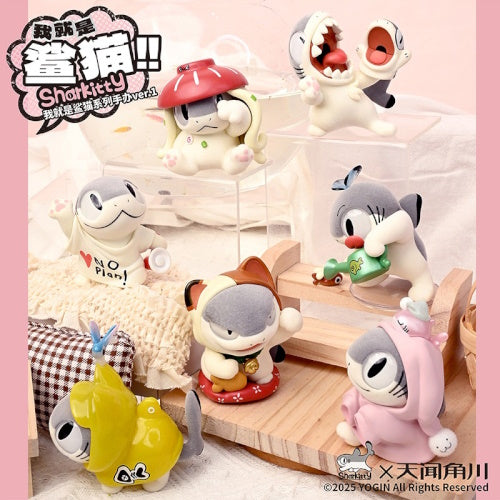 I'm Sharkitty Figure Series Vol. 01 Tienwen Kadokawa 3-Inch Mini-Figure