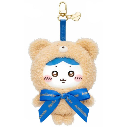Chiikawa Teddy Bear Plush Pendant Series Kiramekko 4-Inch Key Chain