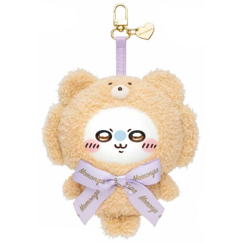 Chiikawa Teddy Bear Plush Pendant Series Kiramekko 4-Inch Key Chain