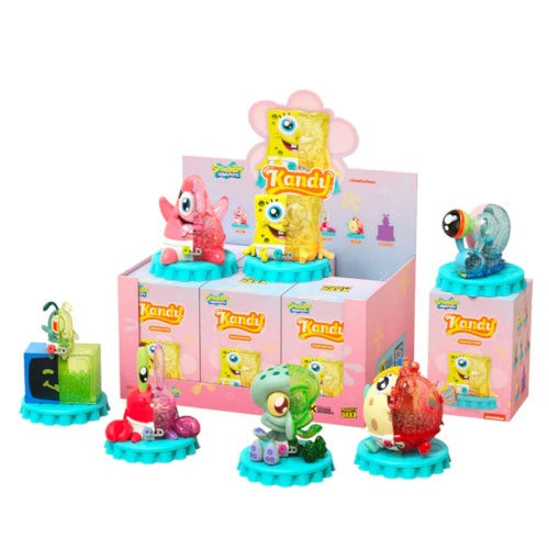 Spongebob Squarepants x Kandy Soda Series Mighty Jaxx 3-Inch Mini-Figure