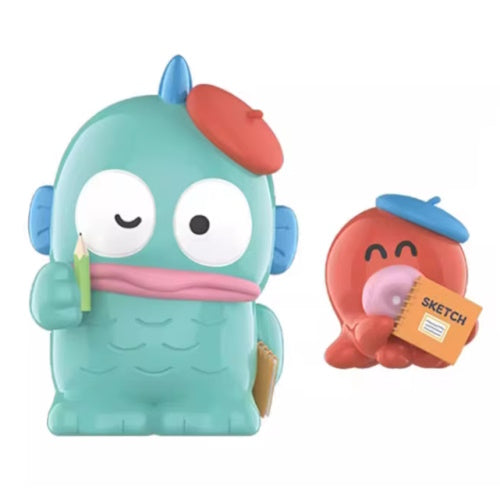 Sanrio Hangyodon Little Painter Miniso 6-Inch Collectible Figure