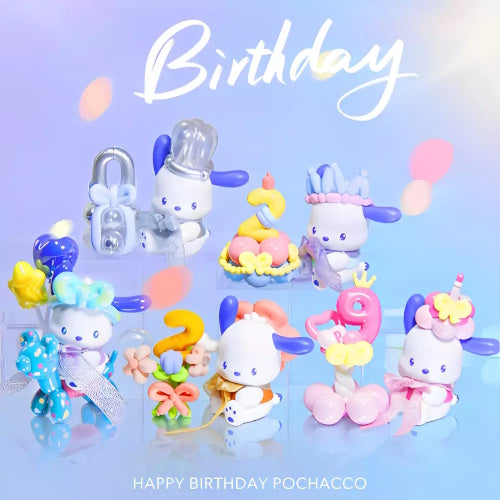 Sanrio Pochacco Balloon Party Series Miniso 3-Inch Mini-Figure