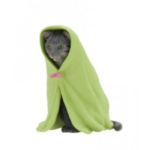 Cat Wrapped In Towel Figure Series Vol. 01 Kitan Club 1.5-Inch Mini-Figure