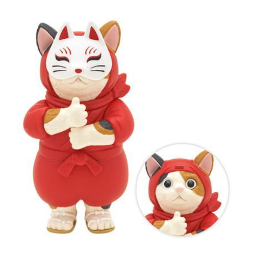 The Ninja Cat Figure Series Kitan Club 1.5-Inch Mini-Figure