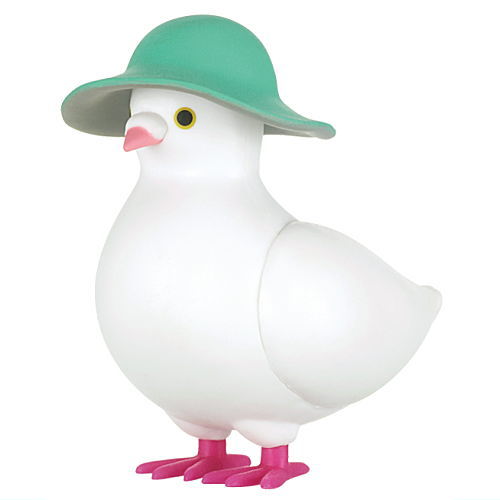 Birds Wearing Hat Pigeon Series Kitan Club 1.5-Inch Mini-Figure