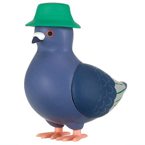 Birds Wearing Hat Pigeon Series Kitan Club 1.5-Inch Mini-Figure