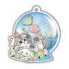 Sanrio x Mofusand Flower Dome Kitan Club 2-Inch Acrylic Key Chain