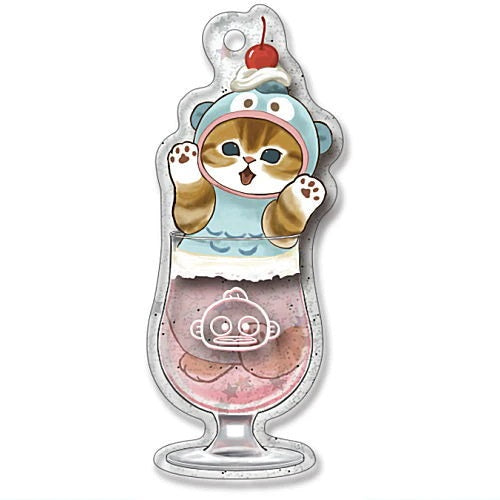 Mofusand x Sanrio Acrylic Stand Kitan Club 2.5-Inch Collectible Key Chain
