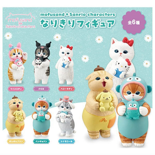 Mofusand x Sanrio Characters Figure Series Kitan Club 2-Inch Mini-Figure