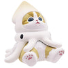 Mofusand x Sea Creature Nyanko Mascot Cat Kitan Club 2-Inch Mini-Figure