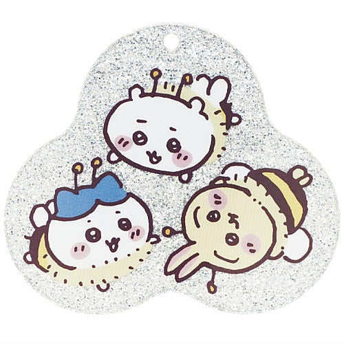 Chiikawa Sparkling Glitter Acyrlic Key Chain Kitan Club 2-Inch Toy