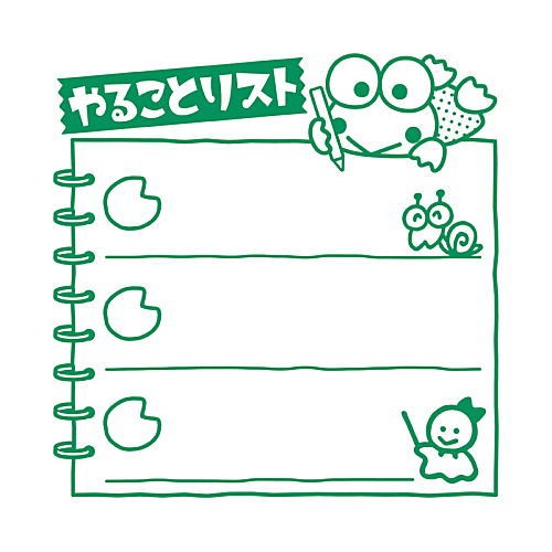 Sanrio Characters Work Stamp Series Kitan Club 2-Inch Ink Stamper