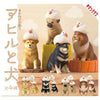 Akane Wood Carving Dog And Duck Figure Series Kitan Club 2-Inch Mini-Figure
