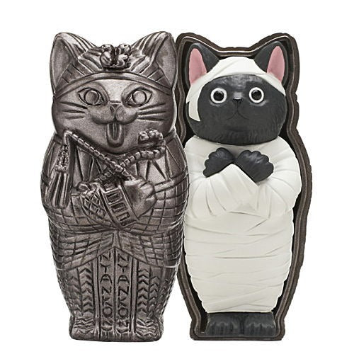 Nyan Mummy Cat Sarcophagus Another Color Series Kitan Club 2-Inch Mini-Figure