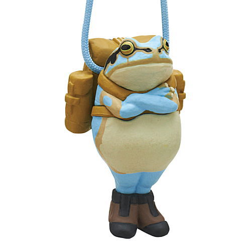 Kaeru no Mori Kobo Safely Kaeru Strap Series Vol. 02 Kitan Club 2-Inch Mini-Figure