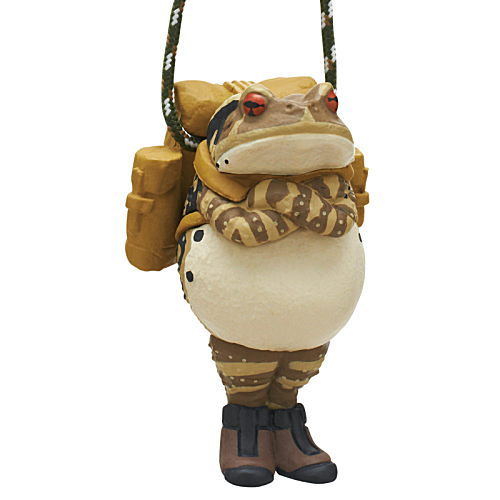 Kaeru no Mori Kobo Safely Kaeru Strap Series Vol. 02 Kitan Club 2-Inch Mini-Figure