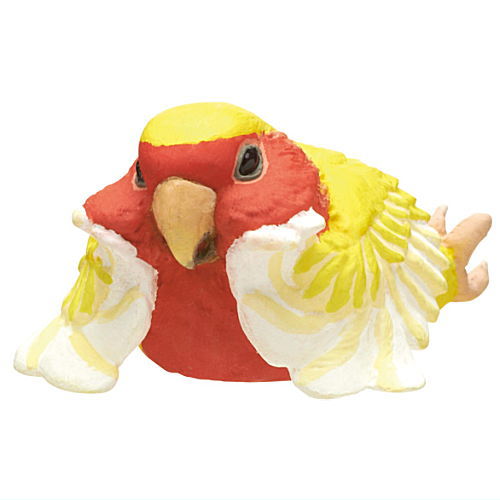 Kotori's Holiday Relaxing Parakeet Figure Series Kitan Club 1-Inch Mini-Figure