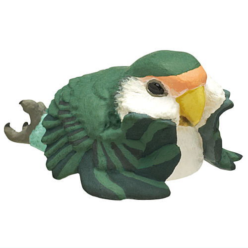 Kotori's Holiday Relaxing Parakeet Figure Series Kitan Club 1-Inch Mini-Figure
