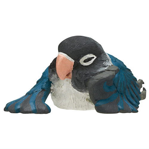 Kotori's Holiday Relaxing Parakeet Figure Series Kitan Club 1-Inch Mini-Figure
