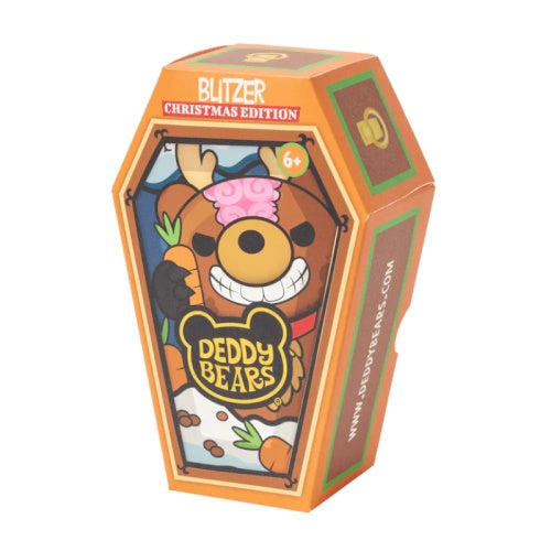 Deddy Teddy Lil Coffin Dodgers Christmas Series 1 Innov8 Academy 5-Inch Plush