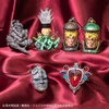 Jojo's Bizarre Adventure Super Strap Series Medicos 2-Inch Key Chain