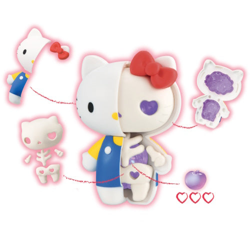 Sanrio Hello Kitty Anatomy Fancy Purple Vol. 02 Kaitai Fantasy Megahouse 3-Inch Mini-Figure
