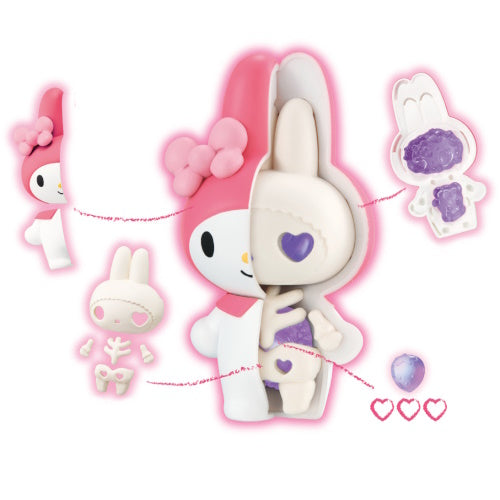 Sanrio Hello Kitty Anatomy Fancy Purple Vol. 02 Kaitai Fantasy Megahouse 3-Inch Mini-Figure