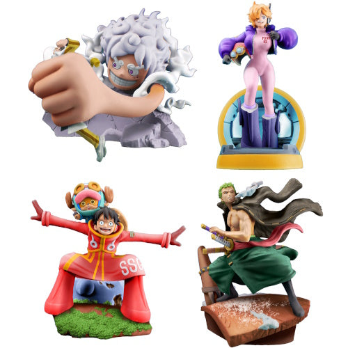 One Piece Logbox Re Birth Egghead Arc Megahouse 3-Inch Mini-Figure