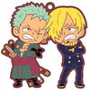 One Piece Log 1 Buddy Collection Rubber Mascot MegaHouse 2.5-Inch Key Chain
