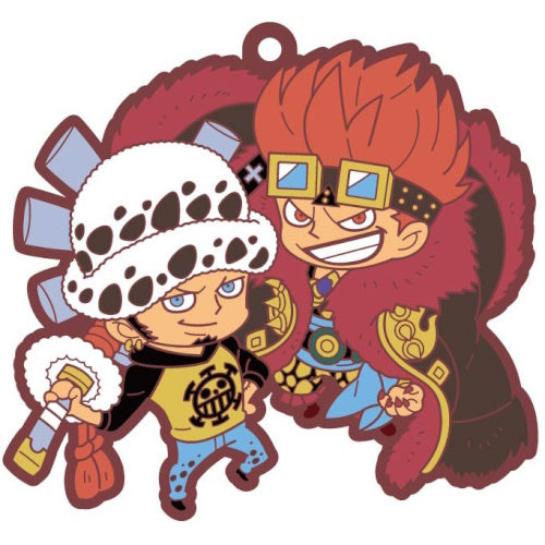 One Piece Log 1 Buddy Collection Rubber Mascot MegaHouse 2.5-Inch Key Chain