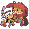 One Piece Log 1 Buddy Collection Rubber Mascot MegaHouse 2.5-Inch Key Chain