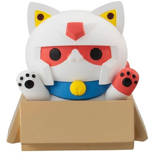 Mobile Suit Gundam Earth Federation Nyan Mega Cat Megahouse 1-Inch Mini-Figure