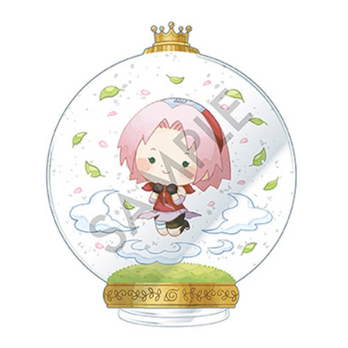 Naruto Shippuden Let's Go Dome Series Acrylic Stand Megahouse 3-Inch Collectible