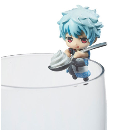Gintama Freedom Series Ochatomo Cup Hanger Megahouse 1-Inch Mini-Figure