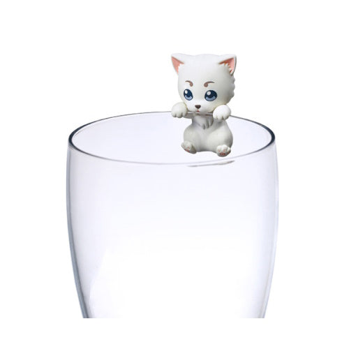 Gintama Freedom Series Ochatomo Cup Hanger Megahouse 1-Inch Mini-Figure