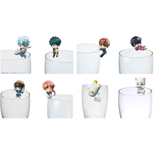 Gintama Freedom Series Ochatomo Cup Hanger Megahouse 1-Inch Mini-Figure