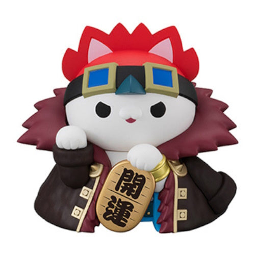 One Piece Nyan Maneki Neko Fortune Lucky Cat Pirate Megahouse 3-Inch Mini-Figure